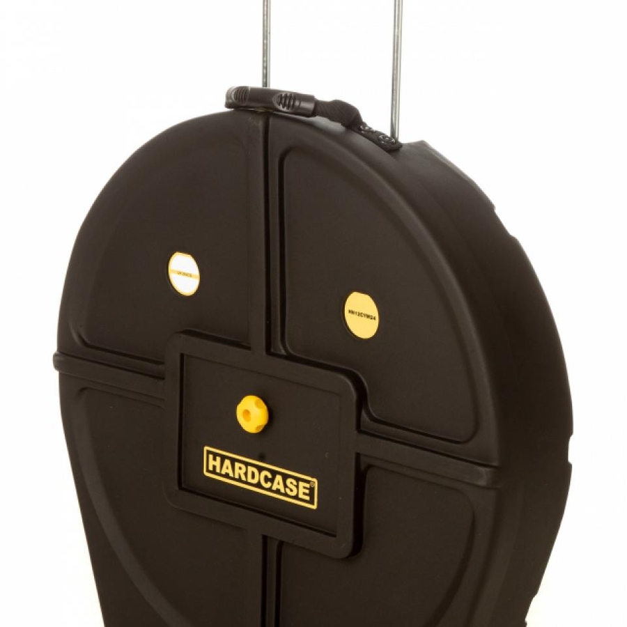 Hardcase 24in Kit Cymbal Case With Wheels (12 Cymbals)